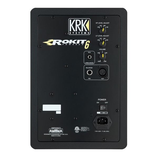KRK Rokit RP6 G3 Active Studio Monitor (Single)