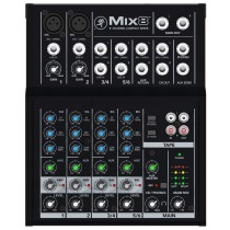 Mackie Mix8 8-Channel Compact Mixer